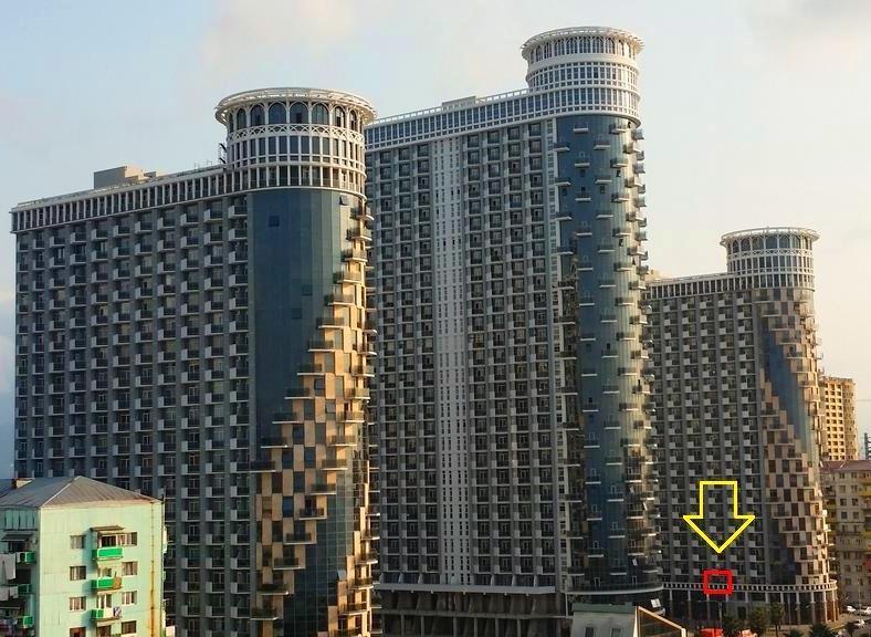 Apartmán Orbi Sea Towers Block G Batumi Exteriér fotografie